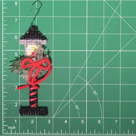 VTG Handmade Christmas Ornament Lot of 7 Festive Holidaycore Collectible Santa - Picture 6 of 16